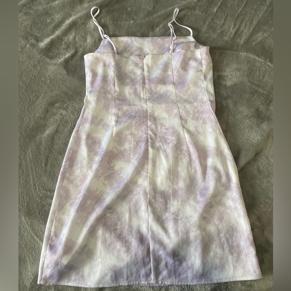 Garage Marbled Purple Mini Dress Size XS - Picture 6 of 8